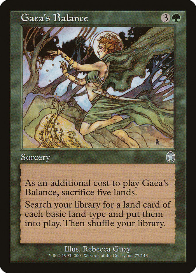Gaea's Balance [Apocalypse] | Total Play