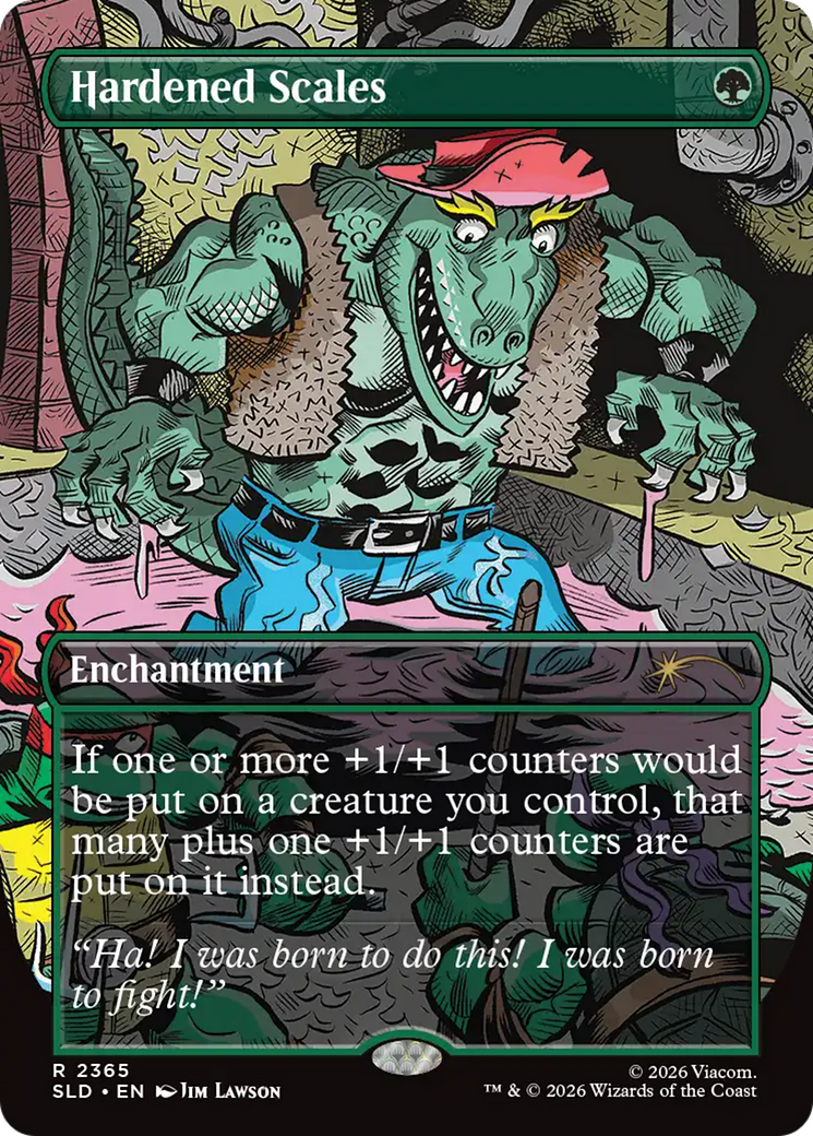 Hardened Scales [Secret Lair Drop Series] | Total Play