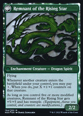 Jugan Defends the Temple // Remnant of the Rising Star [Kamigawa: Neon Dynasty Prerelease Promos] | Total Play