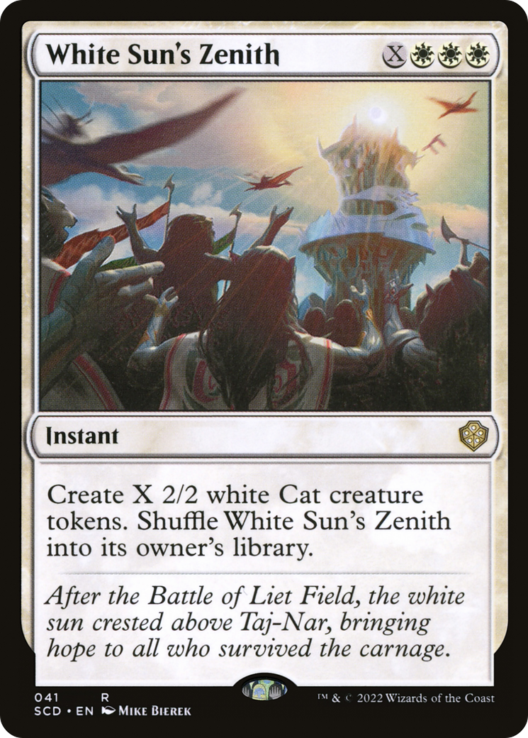 White Sun's Zenith [Starter Commander Decks] | Total Play