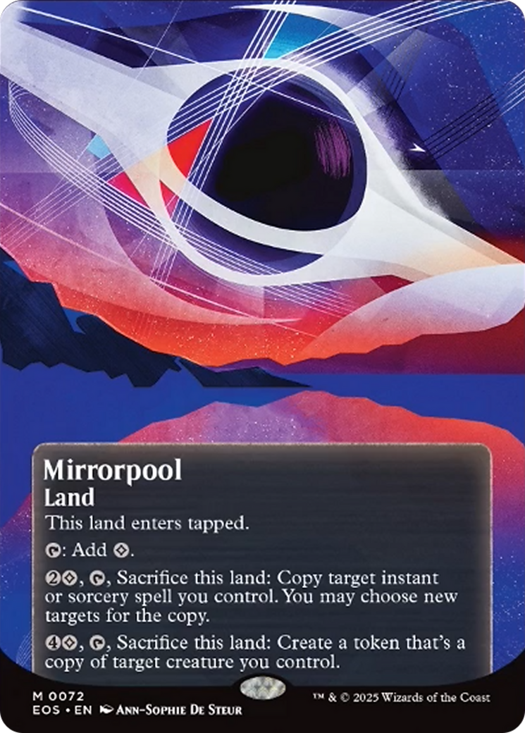 Mirrorpool (0072) (Borderless) [Edge of Eternities: Stellar Sights] | Total Play