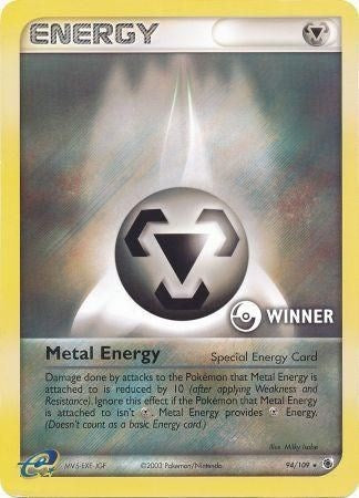 Metal Energy (94/109) (Winner) [EX: Ruby & Sapphire] | Total Play