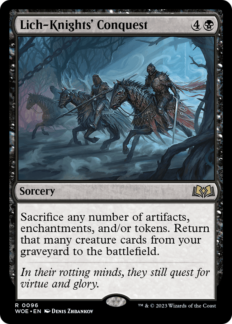 Lich-Knights' Conquest [Wilds of Eldraine] | Total Play