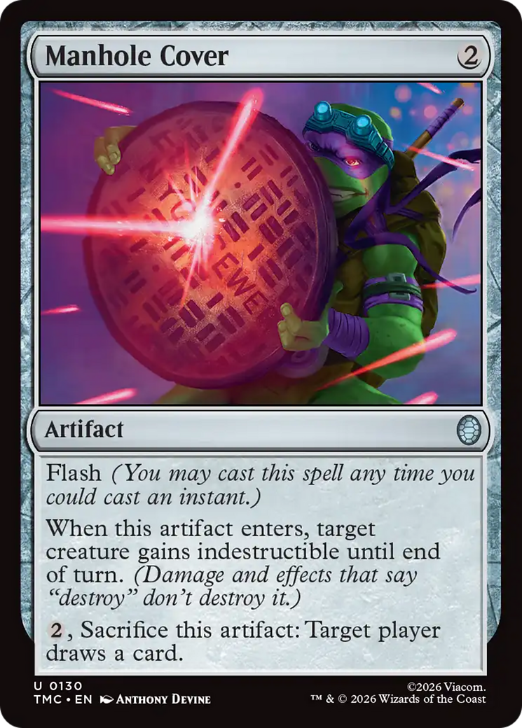 Manhole Cover [Teenage Mutant Ninja Turtles Commander] | Total Play