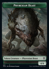Phyrexian Beast // Wurm Double-Sided Token [Commander Legends: Battle for Baldur's Gate Tokens] | Total Play