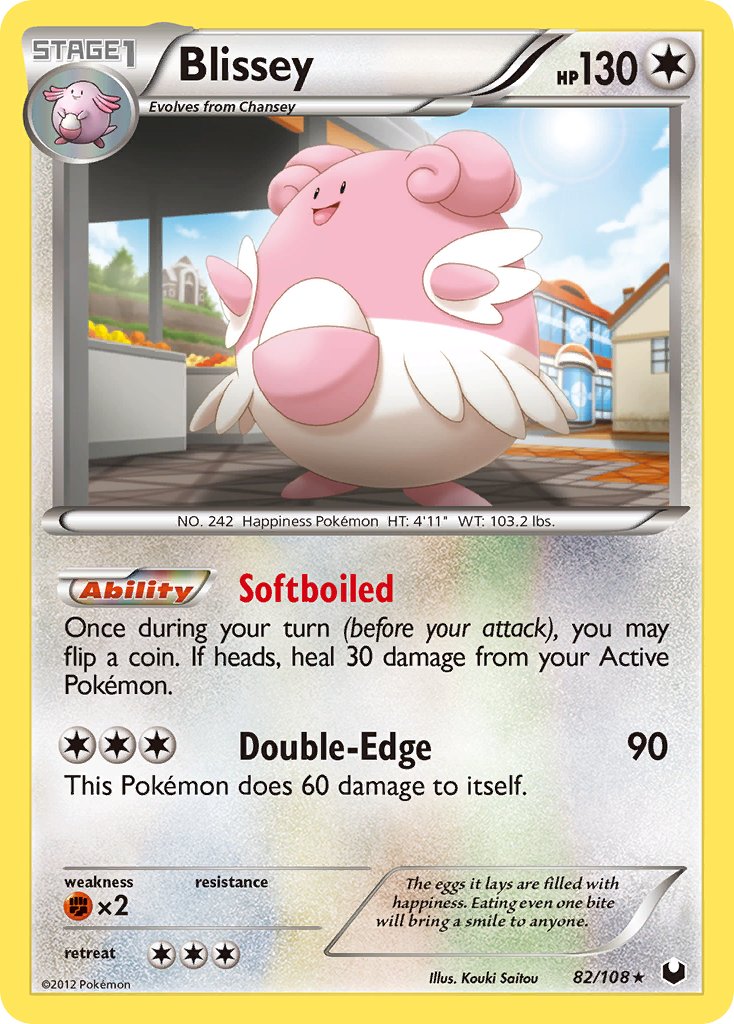 Blissey (82/108) (Battle Arena Deck Exclusive) (Theme Deck Exclusive) [Black & White: Dark Explorers] | Total Play