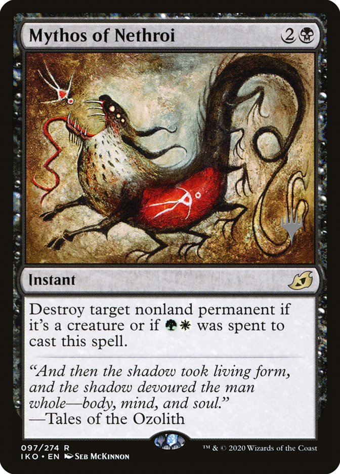 Mythos of Nethroi (Promo Pack) [Ikoria: Lair of Behemoths Promos] | Total Play