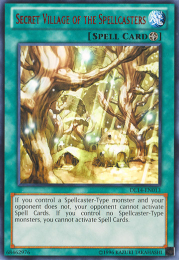 Secret Village of the Spellcasters (Red) [DL14-EN013] Rare | Total Play