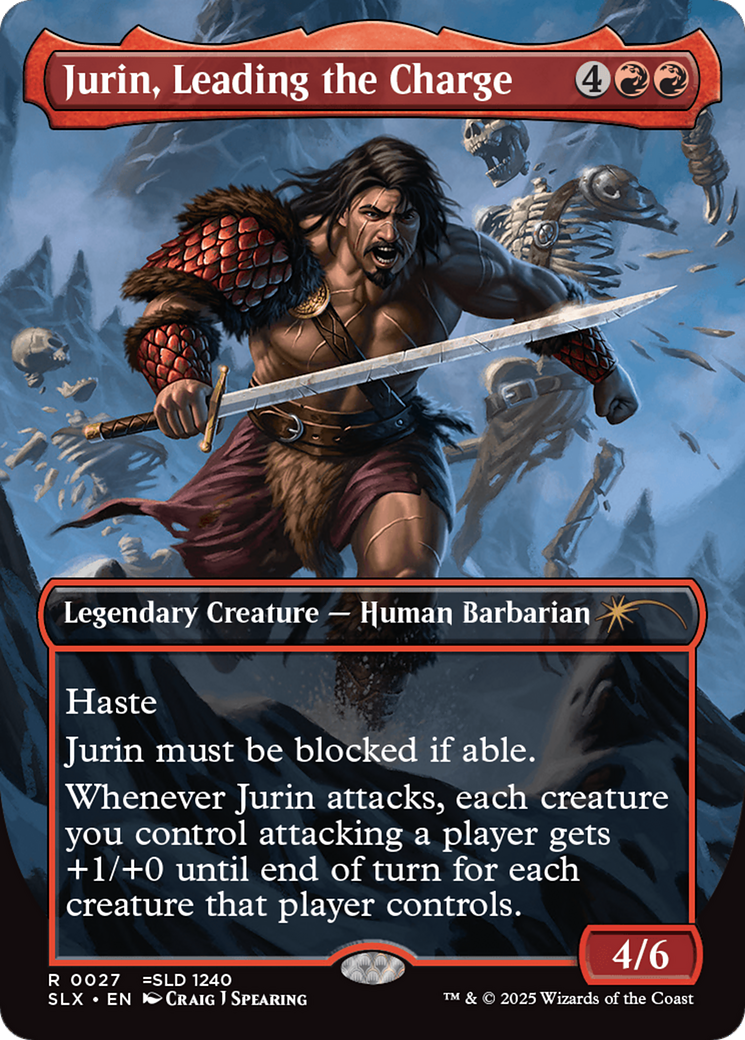 Jurin, Leading the Charge [Secret Lair: Universes Within] | Total Play
