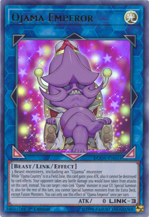 Ojama Emperor [DUOV-EN033] Ultra Rare | Total Play