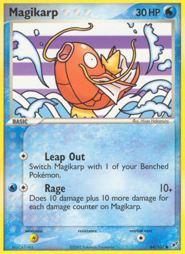 Magikarp (64/107) [EX: Deoxys] | Total Play