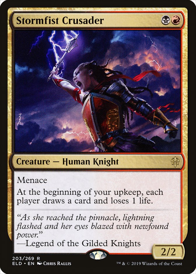 Stormfist Crusader [Throne of Eldraine] | Total Play