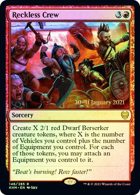 Reckless Crew [Kaldheim Prerelease Promos] | Total Play