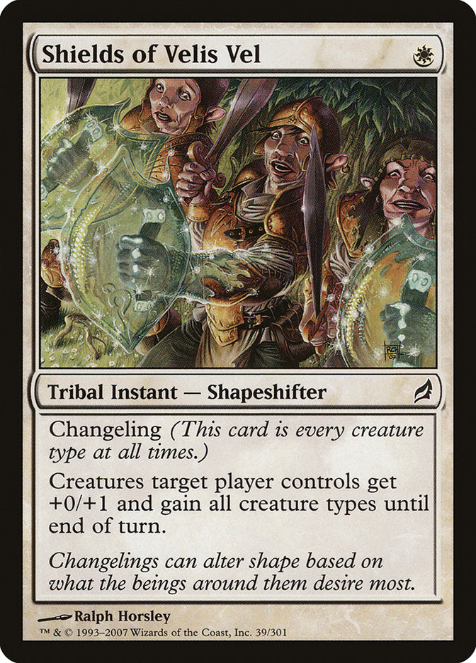 Shields of Velis Vel [Lorwyn] | Total Play