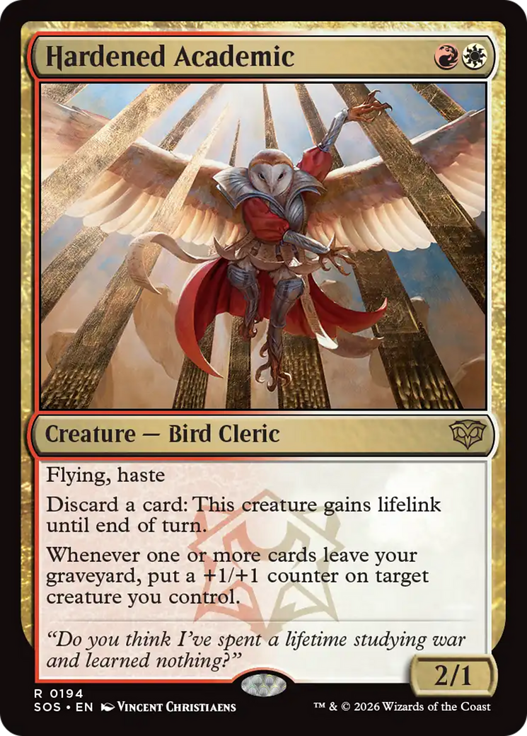 Hardened Academic [Secrets of Strixhaven] | Total Play
