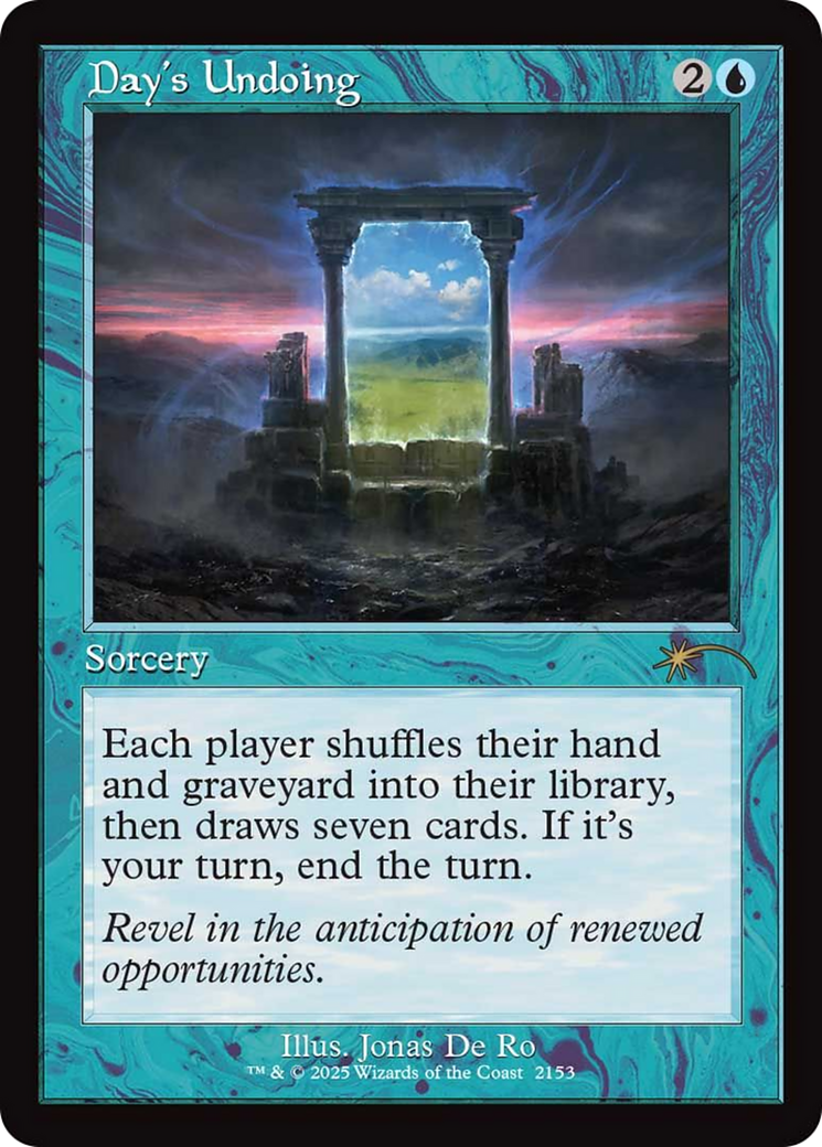 Day's Undoing (Retro Frame) [Secret Lair Drop Series] | Total Play