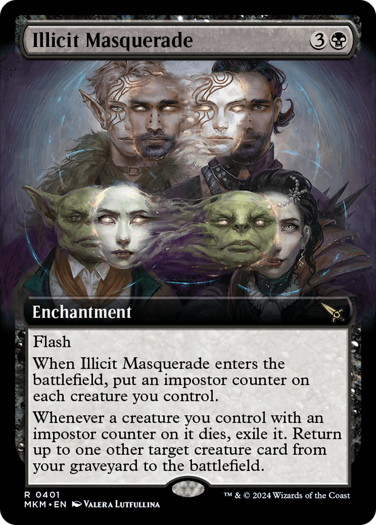 Illicit Masquerade (Extended Art) [Murders at Karlov Manor] | Total Play