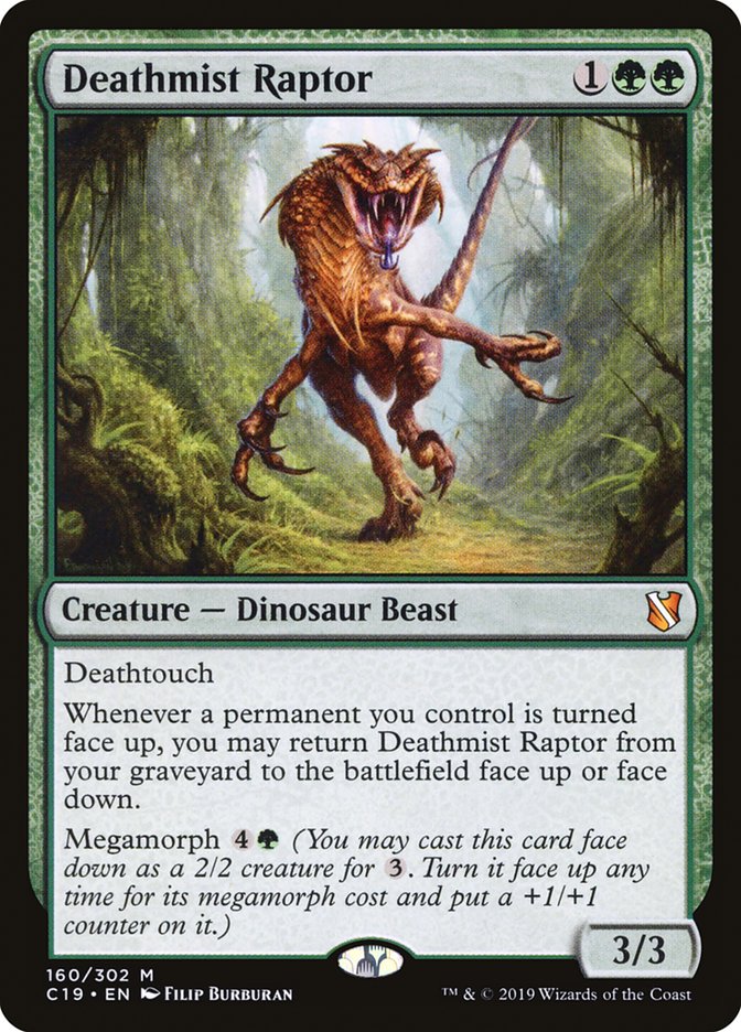 Deathmist Raptor [Commander 2019] | Total Play