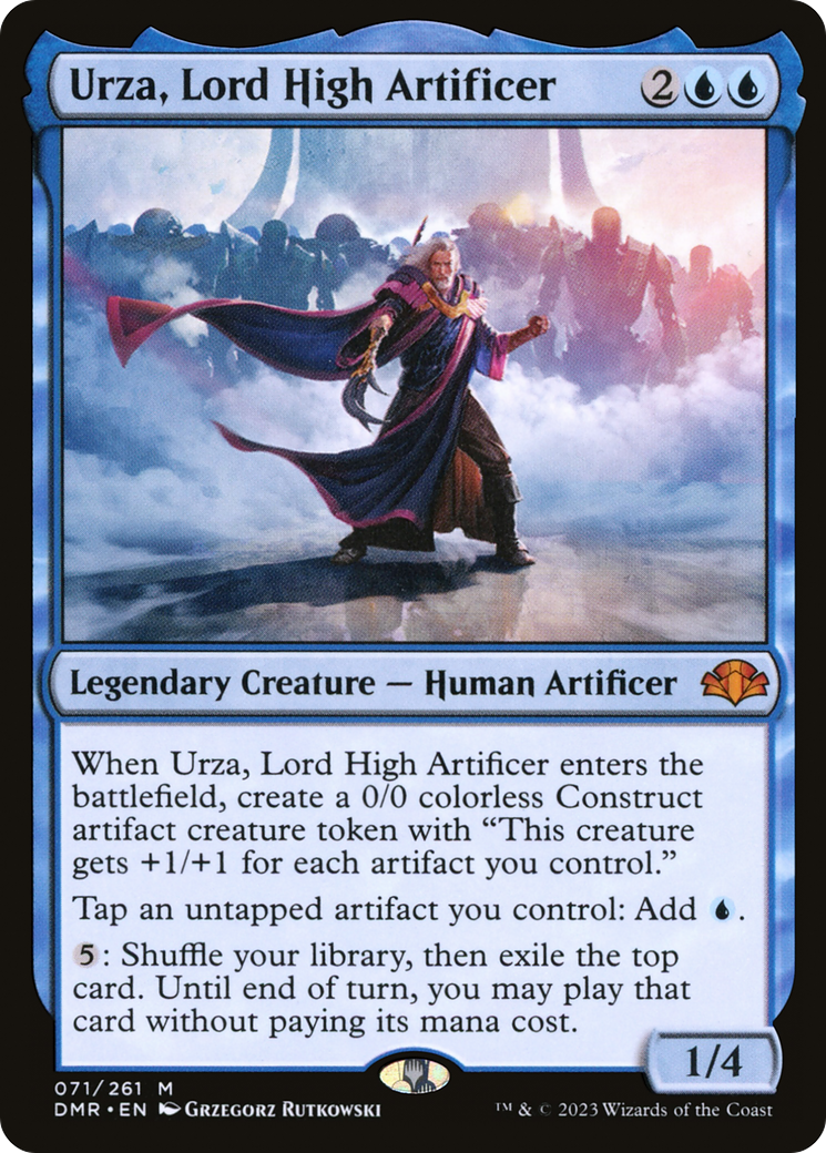 Urza, Lord High Artificer [Dominaria Remastered] | Total Play