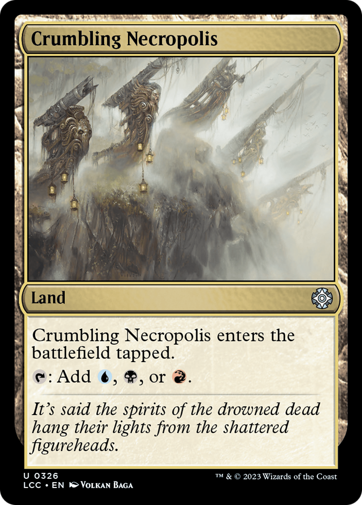 Crumbling Necropolis [The Lost Caverns of Ixalan Commander] | Total Play