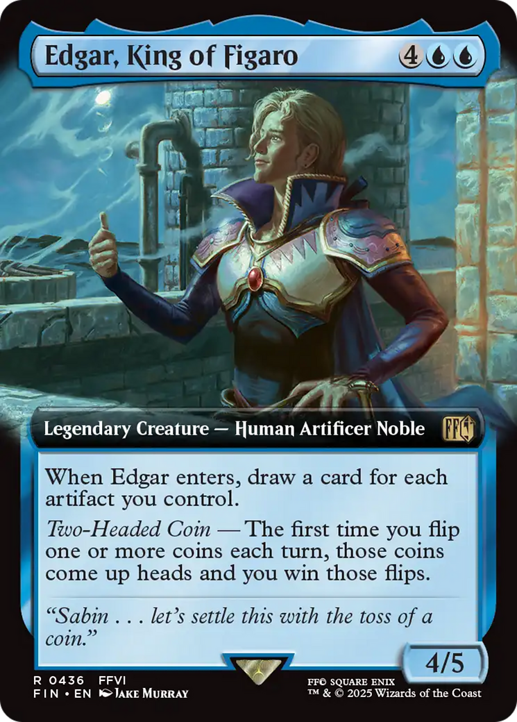 Edgar, King of Figaro (Extended Art) [FINAL FANTASY] | Total Play