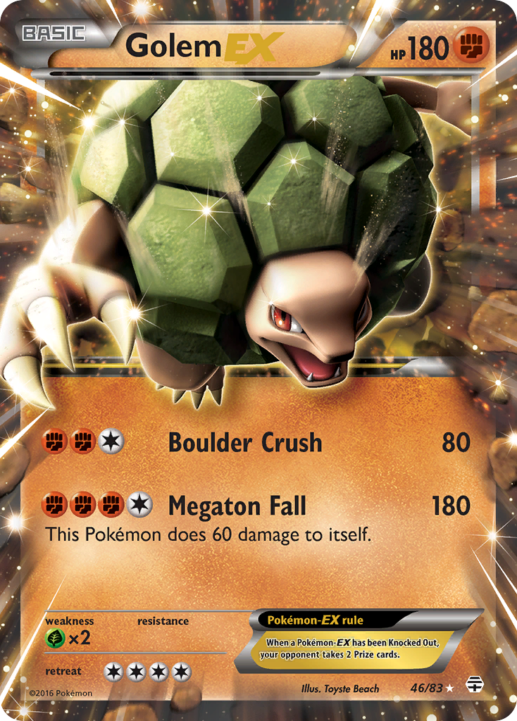 Golem EX (46/83) [XY: Generations] | Total Play