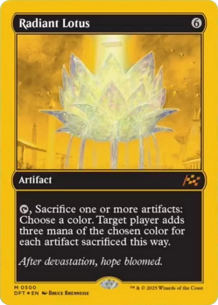 Radiant Lotus (First-Place Foil) [Aetherdrift] | Total Play