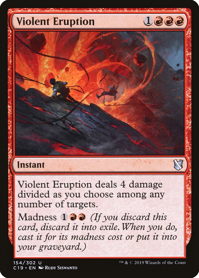 Violent Eruption [Commander 2019] | Total Play