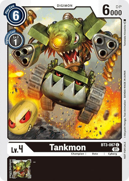 Tankmon [BT3-067] (Tamer Party Vol. 4) [Release Special Booster Promos] | Total Play
