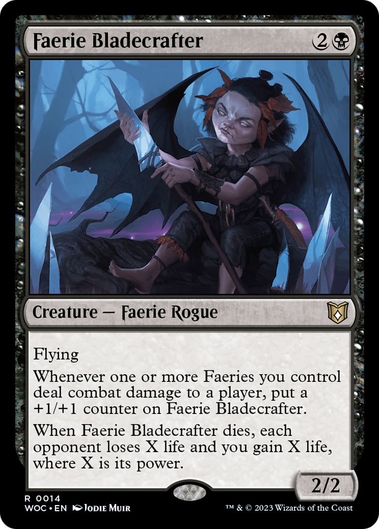 Faerie Bladecrafter [Wilds of Eldraine Commander] | Total Play