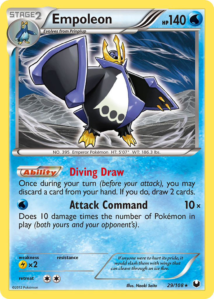 Empoleon (29/108) [Black & White: Dark Explorers] | Total Play