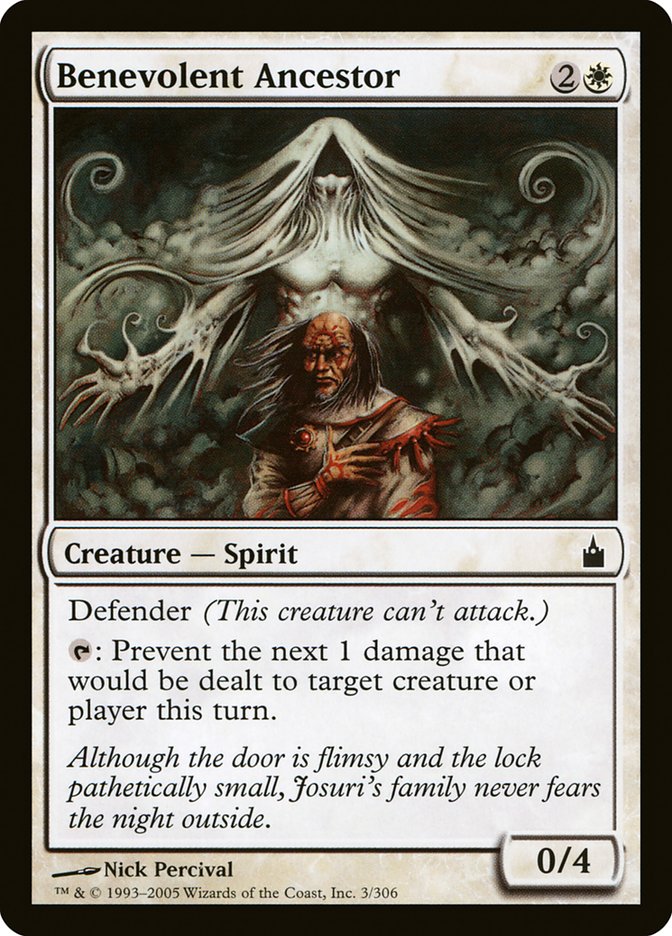 Benevolent Ancestor [Ravnica: City of Guilds] | Total Play