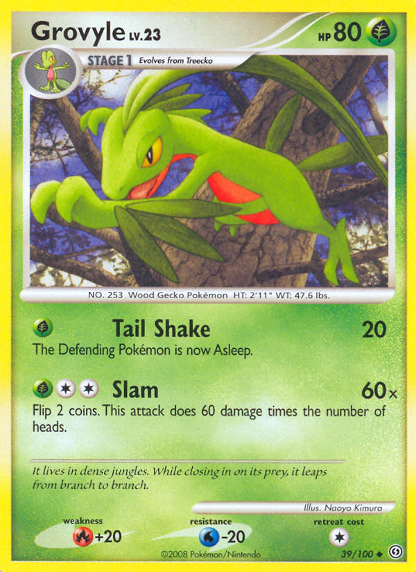 Grovyle (39/100) [Diamond & Pearl: Stormfront] | Total Play