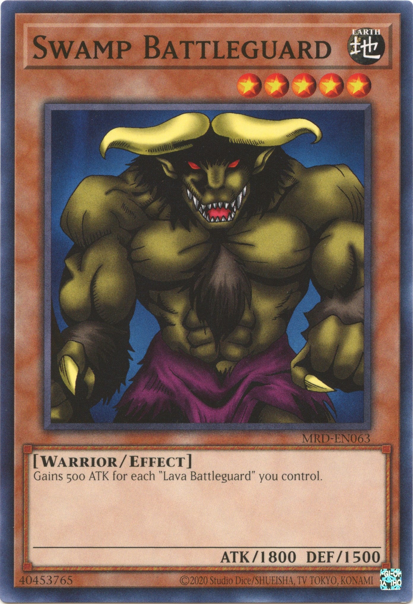 Swamp Battleguard (25th Anniversary) [MRD-EN063] Common | Total Play