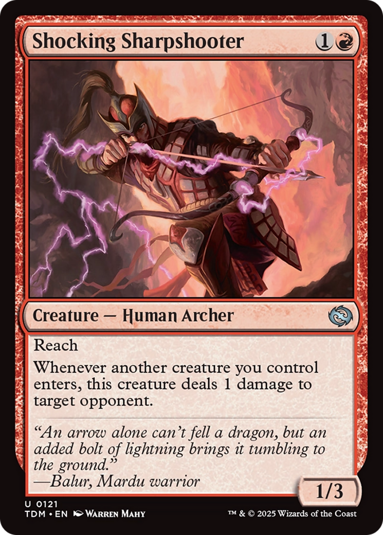 Shocking Sharpshooter [Tarkir: Dragonstorm] | Total Play