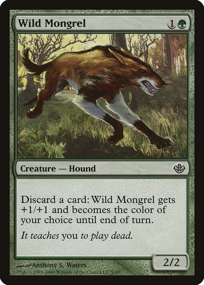 Wild Mongrel [Duel Decks: Garruk vs. Liliana] | Total Play