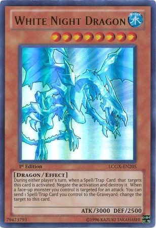 White Night Dragon [LCGX-EN205] Ultra Rare | Total Play