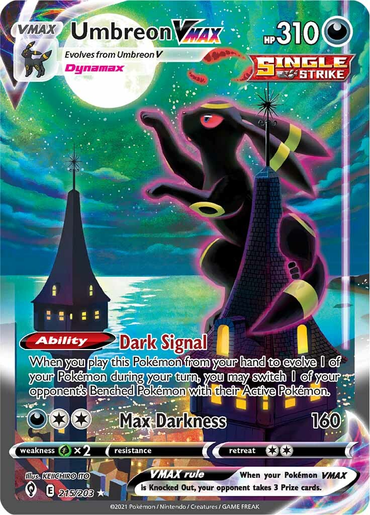 Umbreon VMAX (215/203) [Sword & Shield: Evolving Skies] | Total Play