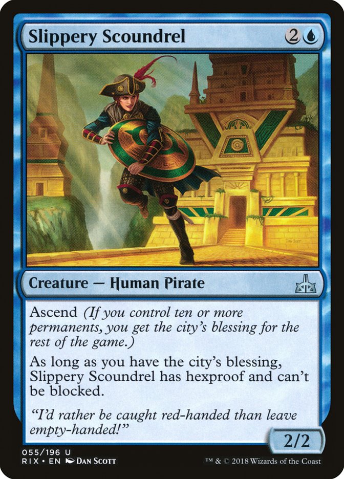 Slippery Scoundrel [Rivals of Ixalan] | Total Play