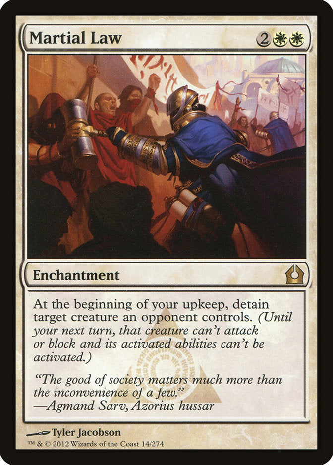 Martial Law [Return to Ravnica] | Total Play