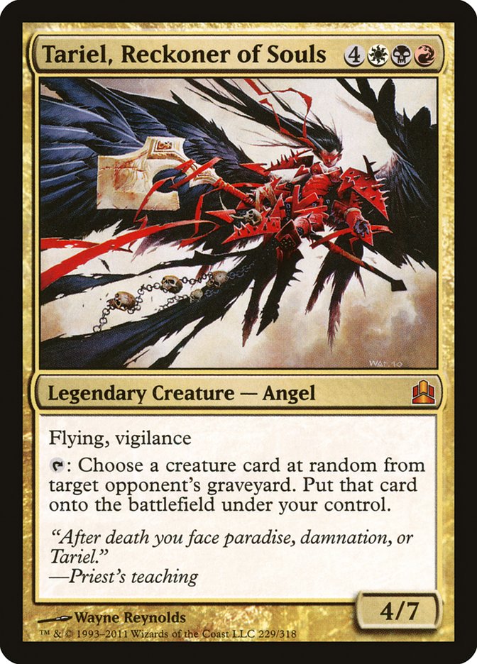Tariel, Reckoner of Souls [Commander 2011] | Total Play