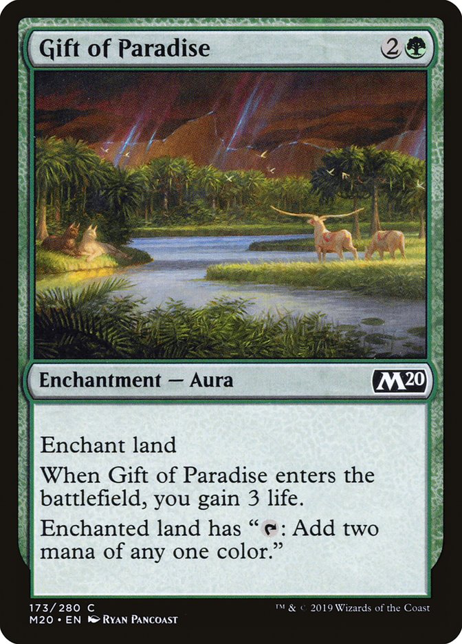 Gift of Paradise [Core Set 2020] | Total Play