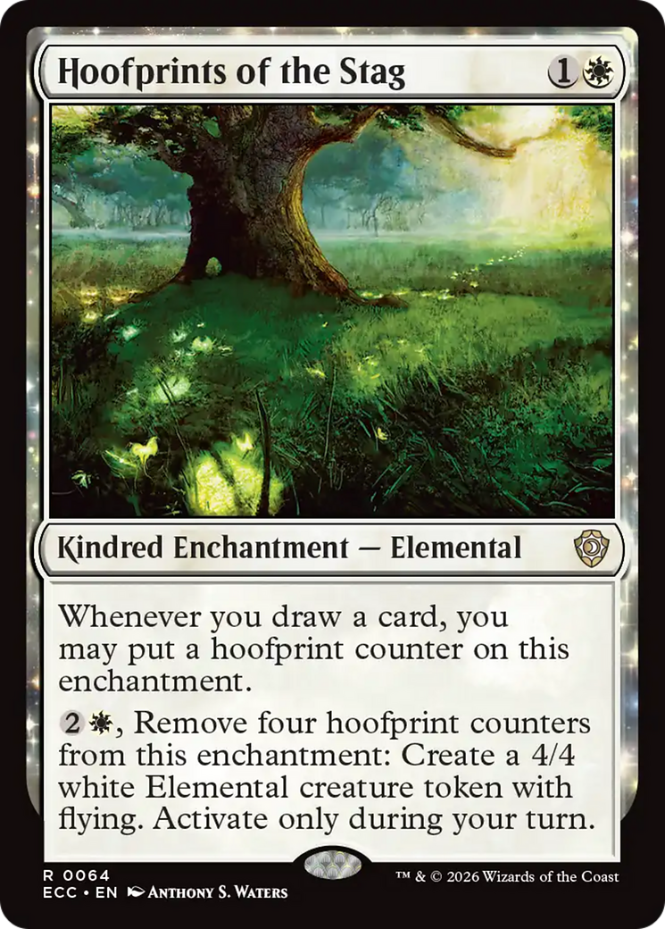 Hoofprints of the Stag [Lorwyn Eclipsed Commander] | Total Play