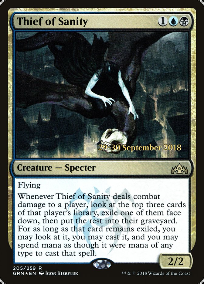 Thief of Sanity [Guilds of Ravnica Prerelease Promos] | Total Play