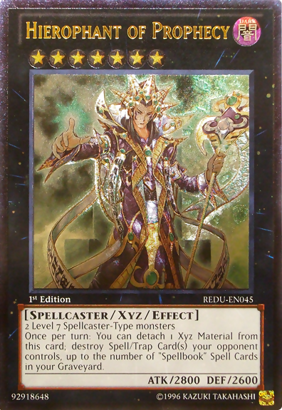 Hierophant of Prophecy [REDU-EN045] Ultimate Rare | Total Play