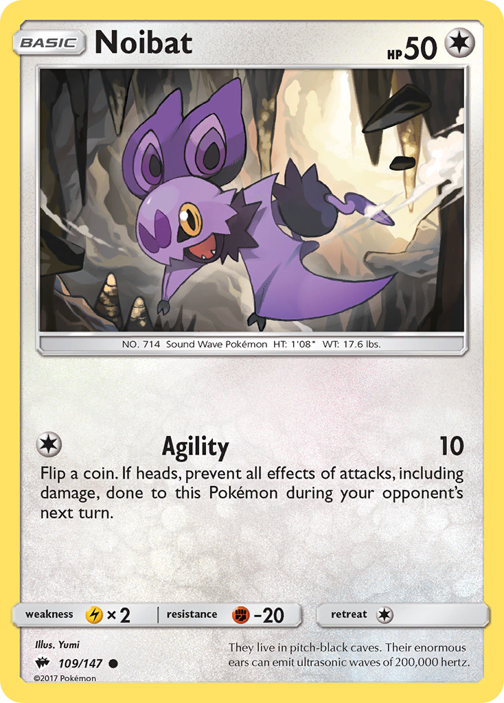 Noibat (109/147) [Sun & Moon: Burning Shadows] | Total Play