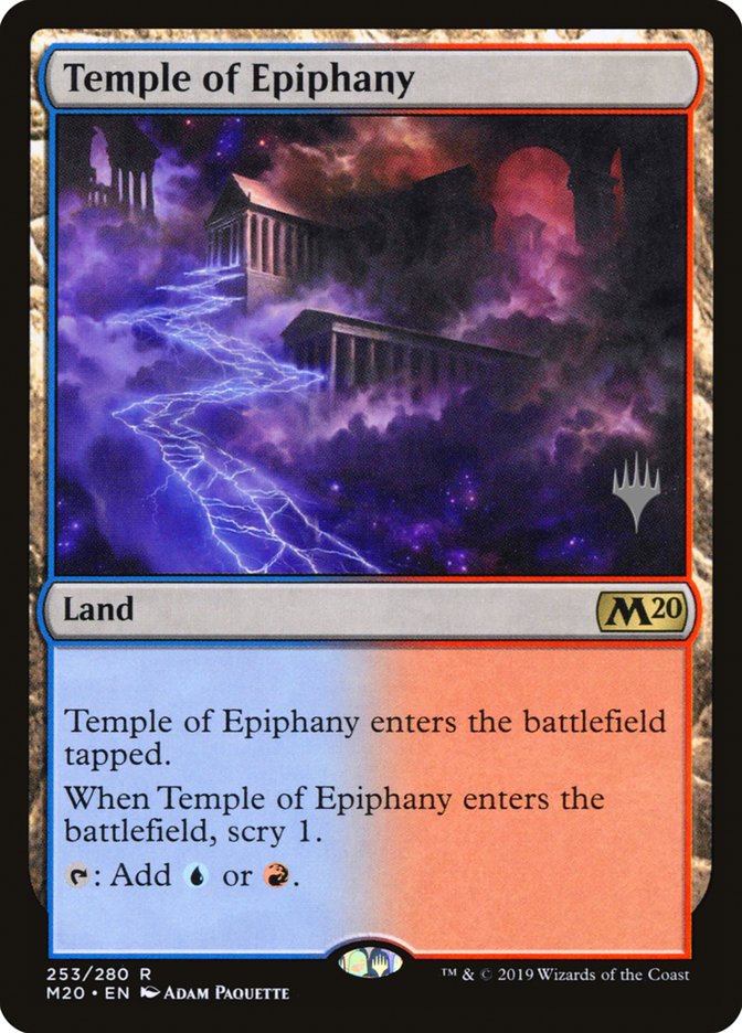 Temple of Epiphany (Promo Pack) [Core Set 2020 Promos] | Total Play