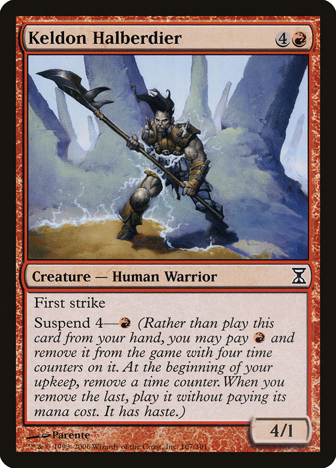 Keldon Halberdier [Time Spiral] | Total Play