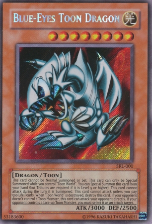 Blue-Eyes Toon Dragon [SRL-000] Secret Rare | Total Play