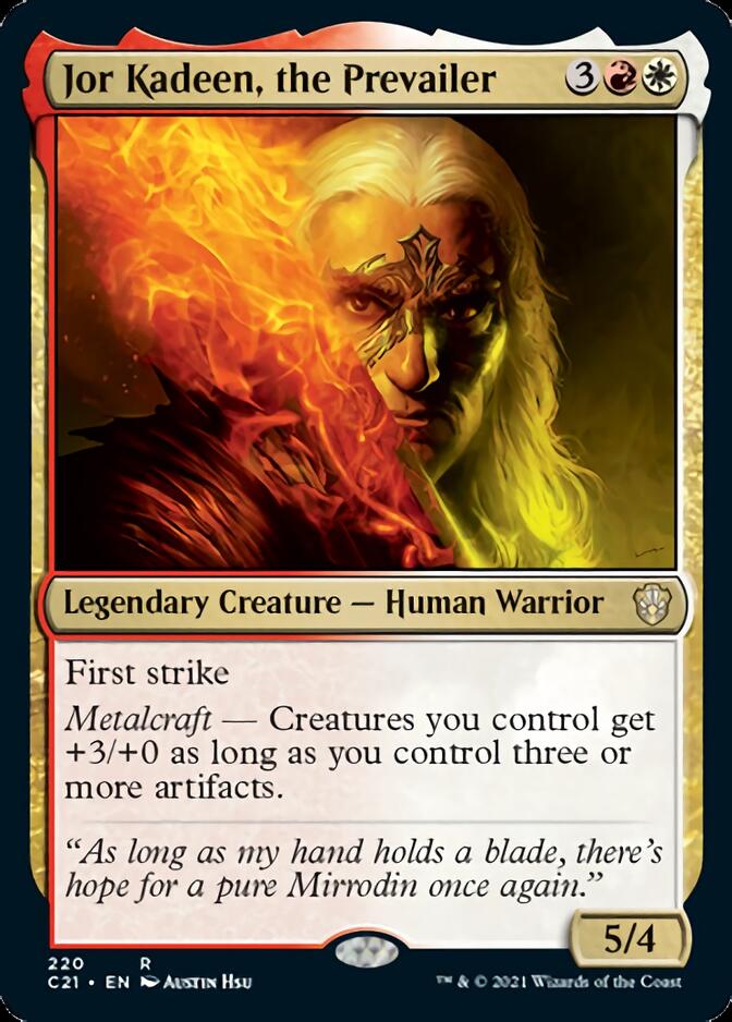 Jor Kadeen, the Prevailer [Commander 2021] | Total Play